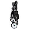pet stroller with foldable carrier cart