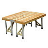 wooden picnic table portable foldable