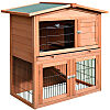 outdoor rabbit hutch cage house