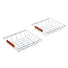 Kitchen Trolley Cart Storage Shelf W/ Drawers and baskets