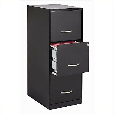 3-drawer vertical file cabinet
