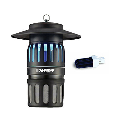 Dynatrap Dt1050 Indoor/Outdoor Electric Insect Eliminator 1/2 Acre with Bulb