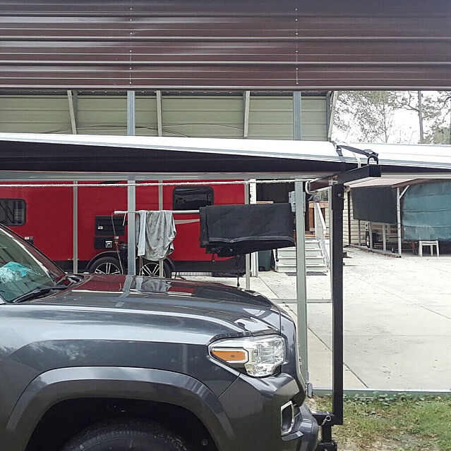 Pick up Hitch Mounted Truck Bed Extender