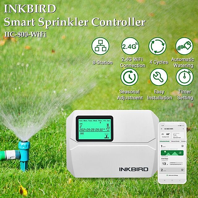 Lawn Sprinkler Controller Watering Timer Irrigation System