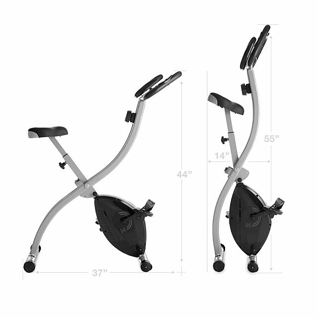 indoor cycling exercise bike with LCD monitor