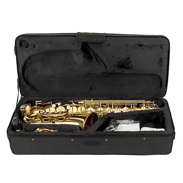 Saxophone Gold w/ Case Mouthpiece & Accessories